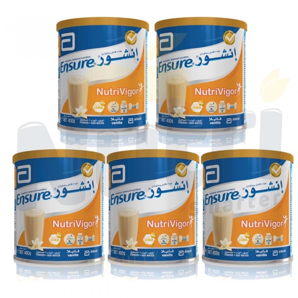 OFFER Ensure Nutrivigor Vanilla 400 gm * 5 units
